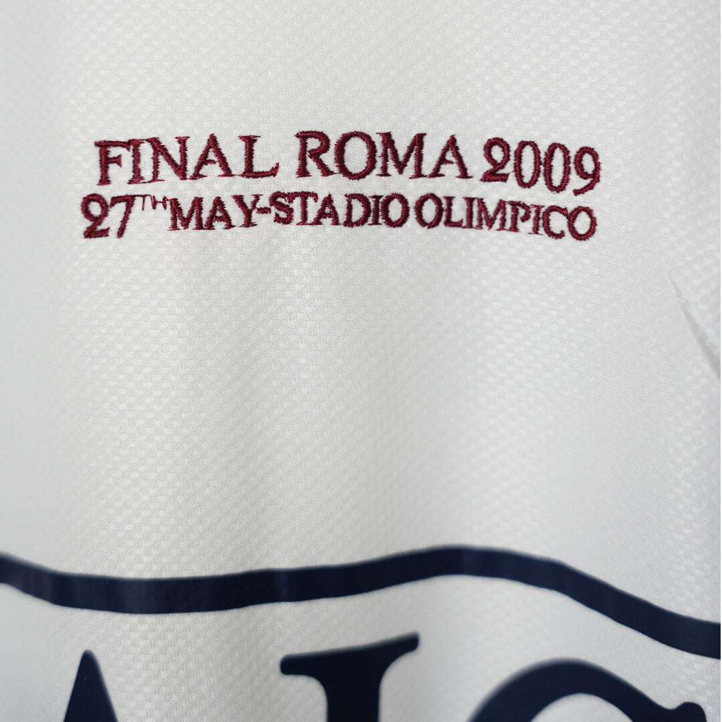 Manchester United 2008/09 UEFA Champions League Final Away Retro Football Shirt