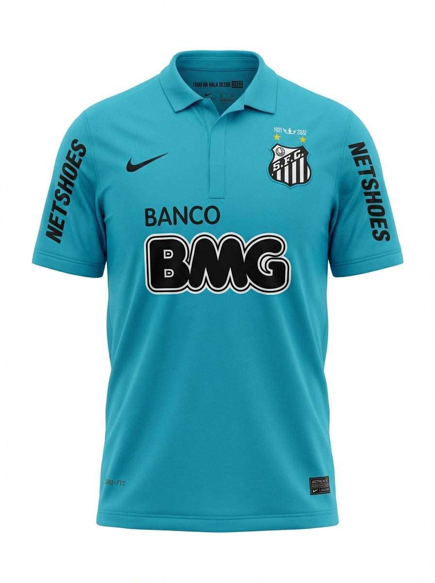 Neymar Jr Santos Soccer Jersey Retro