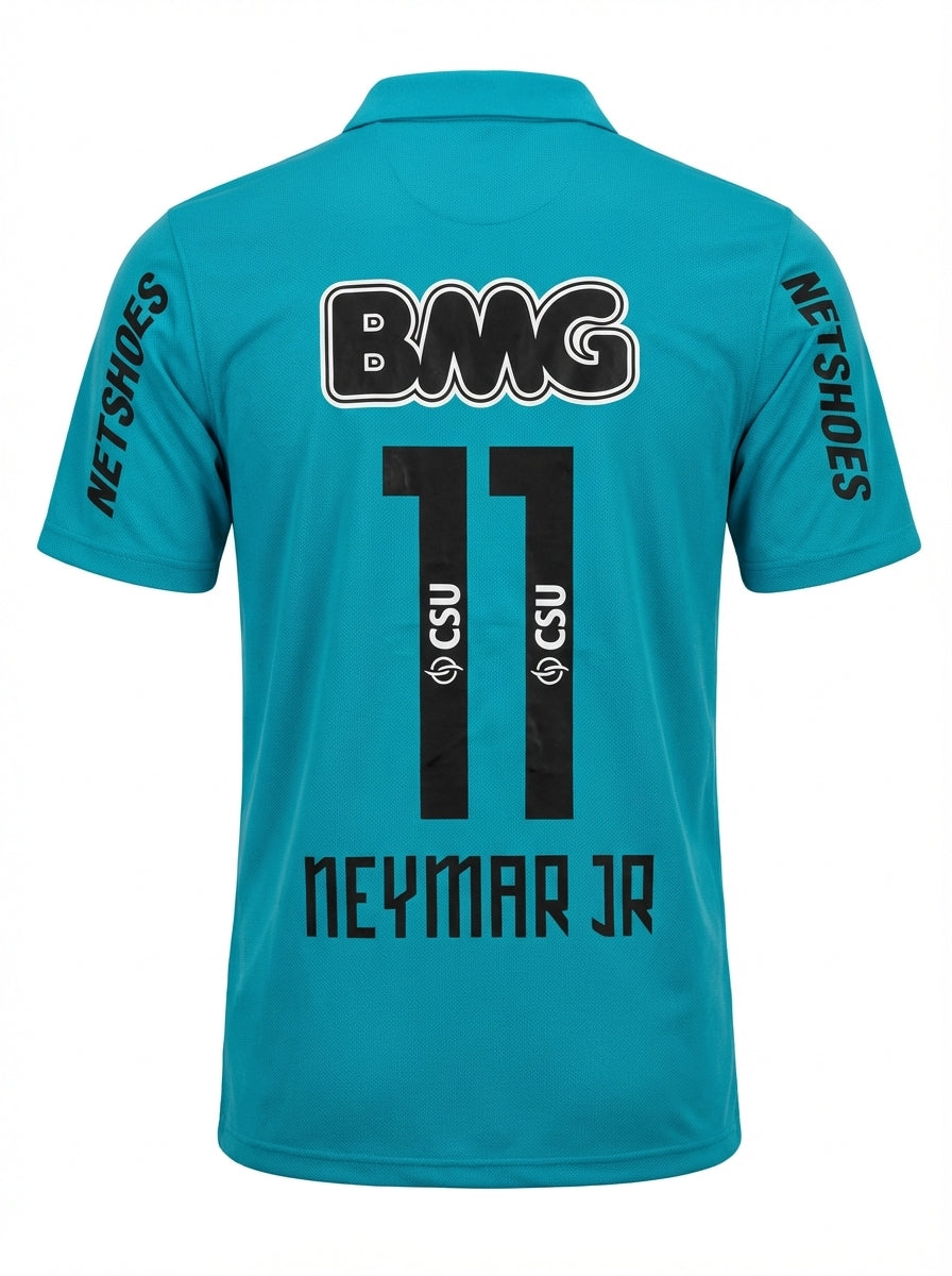 Neymar Jr Santos Soccer Jersey Retro